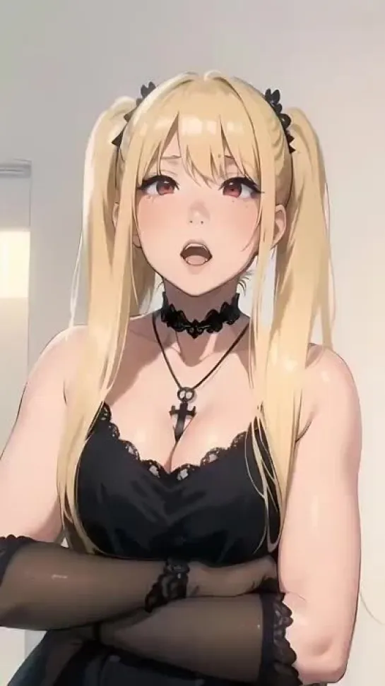 Misa Amane - tik-tok animation. tik-tok dance. (Artist: @faeit) [Death Note]