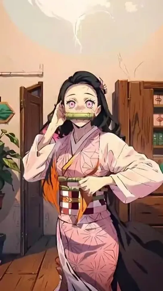 Nezuko Kamado - tik-tok animation. tik-tok dance. (Artist: @faeit) [Kimetsu no Yaiba | Demon Slayer]