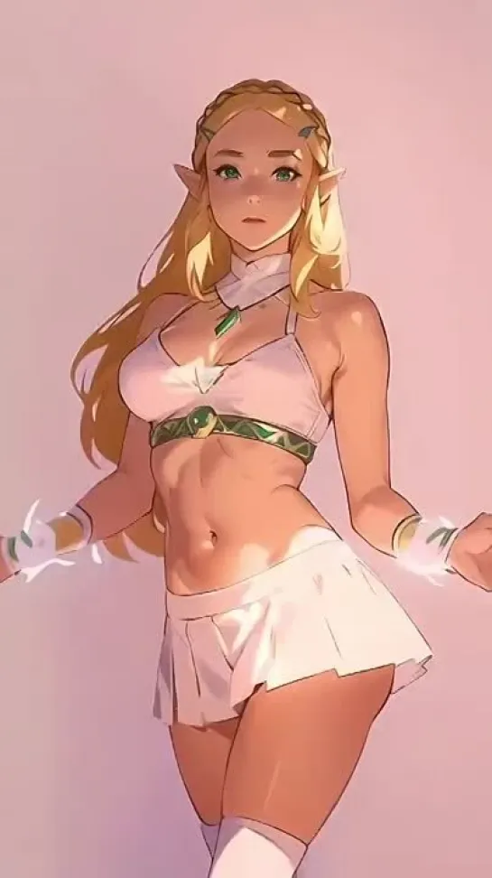 Zelda - tik-tok animation. tik-tok dance. (Artist: faeit) [The Legend of Zelda | Breath of The Wild]