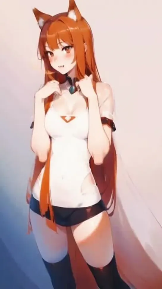 Holo - tik-tok animation. tik-tok dance. (Artist: faeit) [Spice and Wolf]