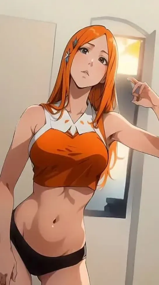 Inoue Orihime - tik-tok animation. tik-tok dance. (Artist: @faeit) [Bleach]