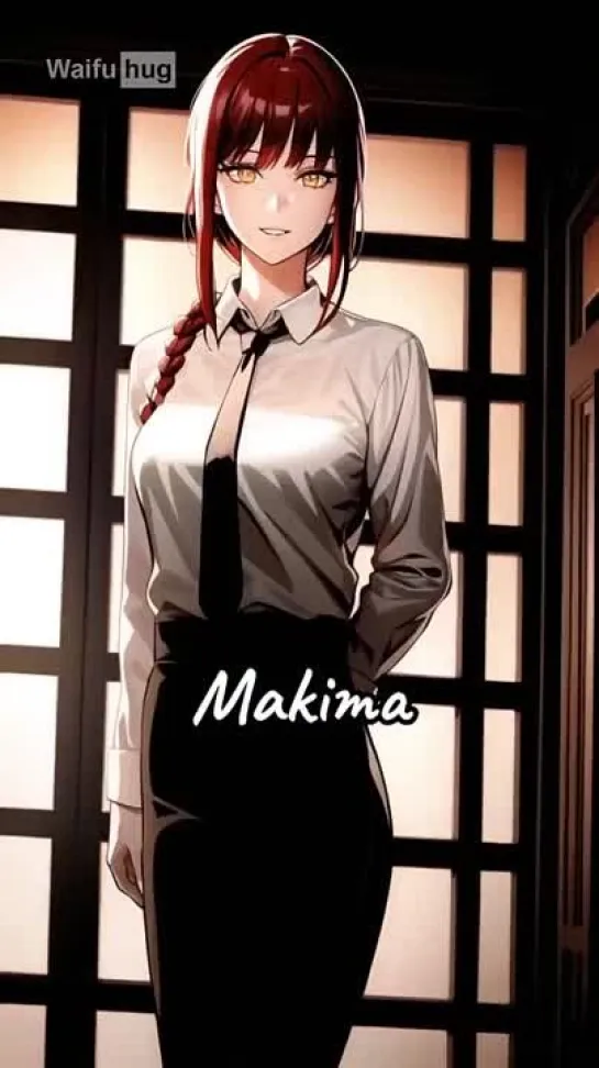 Makima - tik-tok animation. (Artist: @WaifuHug) [Chainsaw Man]