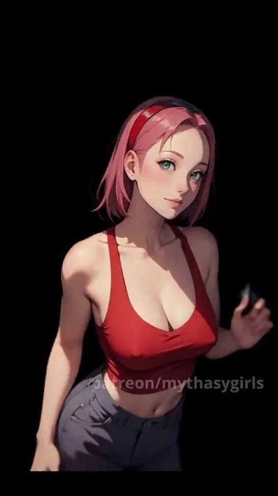 Sakura Haruno - tik-tok animation. tik-tok dance. (Artist: @mythasygirls) [Naruto | Boruto]