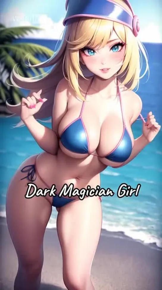 Dark Magician Girl - tik-tok animation. (Artist: @WaifuHug) [Yu-Gi-Oh!]