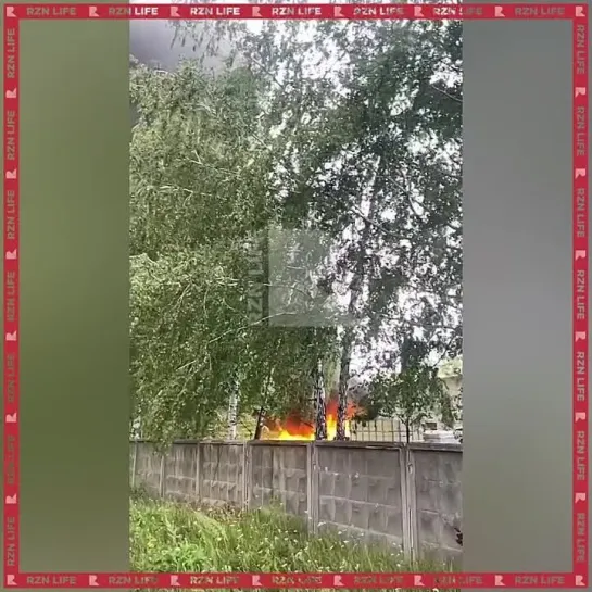 🔥🔥🔥 В Соколовке загорелся ангар с бумагой на улице Связи.