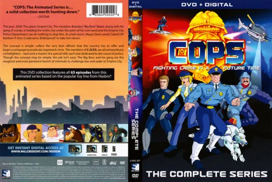 Копы (01 серия The Case of the Stuck-Up Blimp) / C.O.P.S. (1988) Авторский Перевод: #ДиоНиК (Мультсериал) ВПЕРВЫЕ В РОССИИ