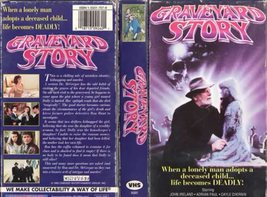 Кладбищенская история / The Graveyard Story (1991) Авторский Перевод: #ДиоНиК (Ужасы) ВПЕРВЫЕ В РОССИИ