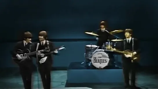 The Beatles - Kansas City (Shindig! 1965) a small piece in Color