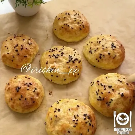 Булочки с курицей и сыром 😋