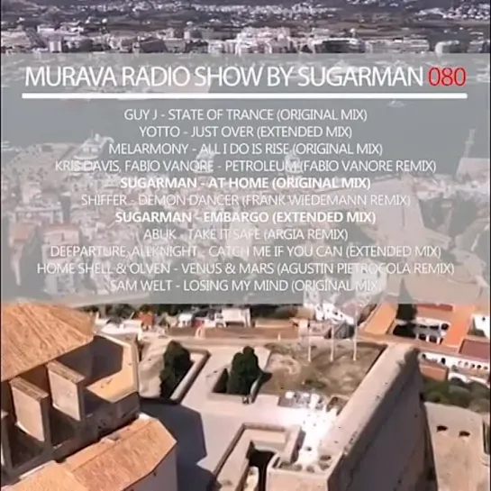 Murava radioshow by Sugarman | 080 | 10.09 | Balearica Music radio | Ibiza'2023!