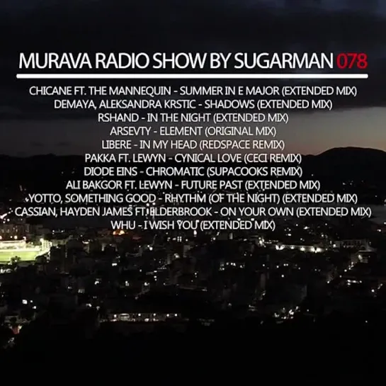 Murava radioshow by Sugarman | 078 | 27.08 | Balearica Music radio | Ibiza'2023!