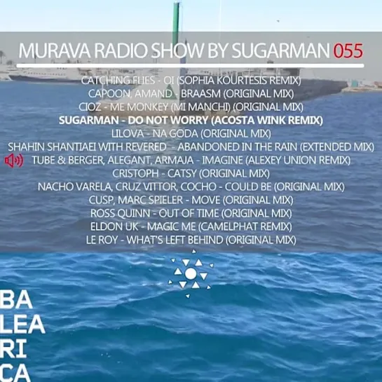 Murava radioshow by Sugarman | #055 | 05.03 | Balearica Music radio | Ibiza'2023