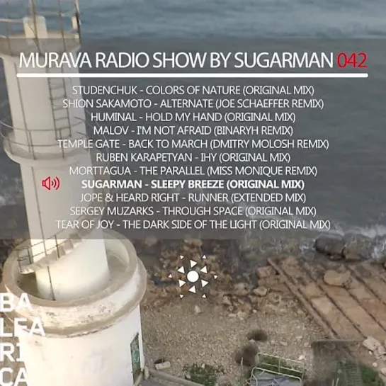 Murava radioshow by Sugarman - #042 | 04.12 | Balearica Music radio | Ibiza'2022