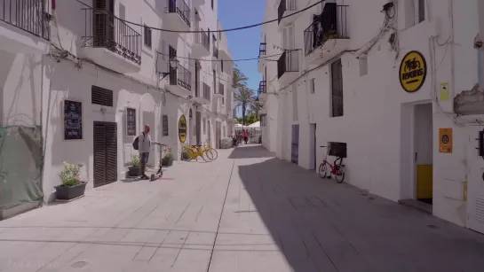 The Allure of Ibiza, Spain - 4K City Walking Tour with Original City Sounds |  4K Urban Life