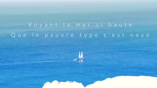 Blank  Jones with Coralie Clement - C’est Pas La Mer A Boire (Official Video)