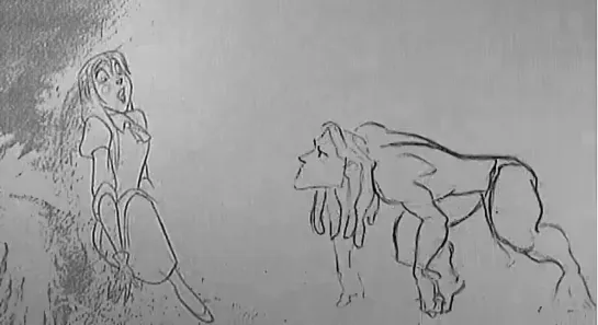 Pencil test - Tarzan - Ken Duncan