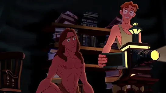 I don't remember Tarzan and Milo having a crossover