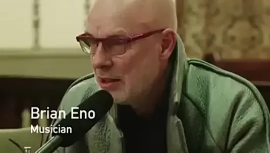 Brian Eno message - Don't get a job