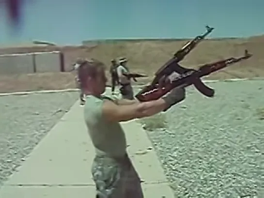 Dual wielding AK-47s