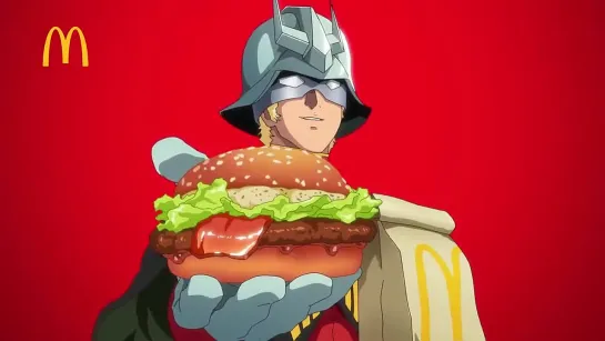 McDonald's Japan Commercial - Char Aznable Burger