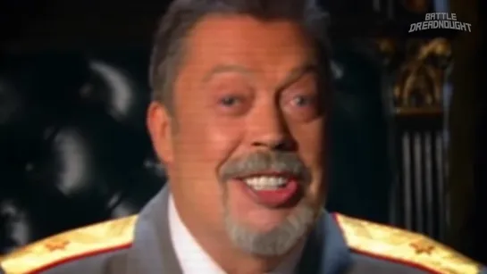 Tim Curry holds back laughter for 3 minute in Red Alert 3