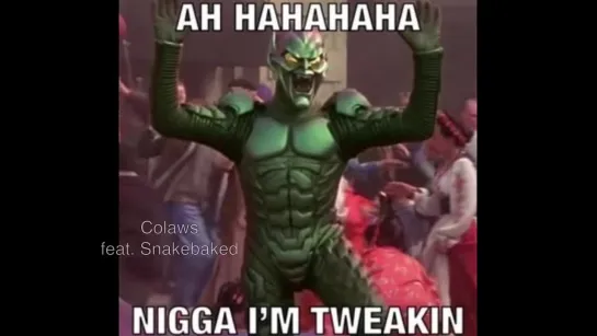 Green Goblin Smokes Weed