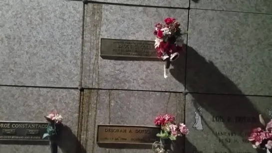 A casket failure at a cemetery