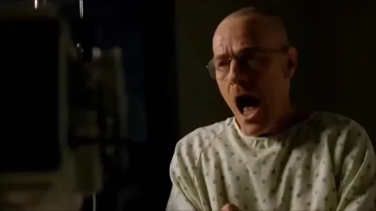 walter white screams like an anime girl