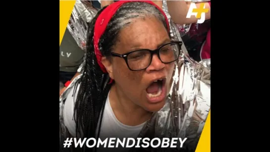 Hundreds of women were arrested in a mass civil disobedience action in Washington DC.