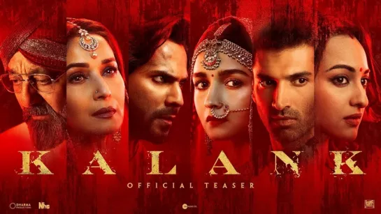 Kalank | Official Teaser | Varun | Aditya Roy | Sanjay | Alia | Sonakshi | Madhuri | Abhishek Varman