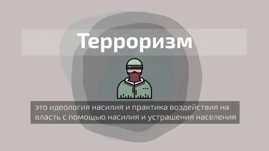 1. Что такое терроризм и чем он опасен