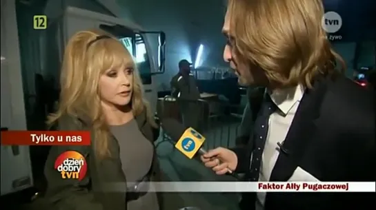 Аłła Pugaczowa w polskiej TV / Алла Пугачева в 'Доброе утро, Польша!' 2013