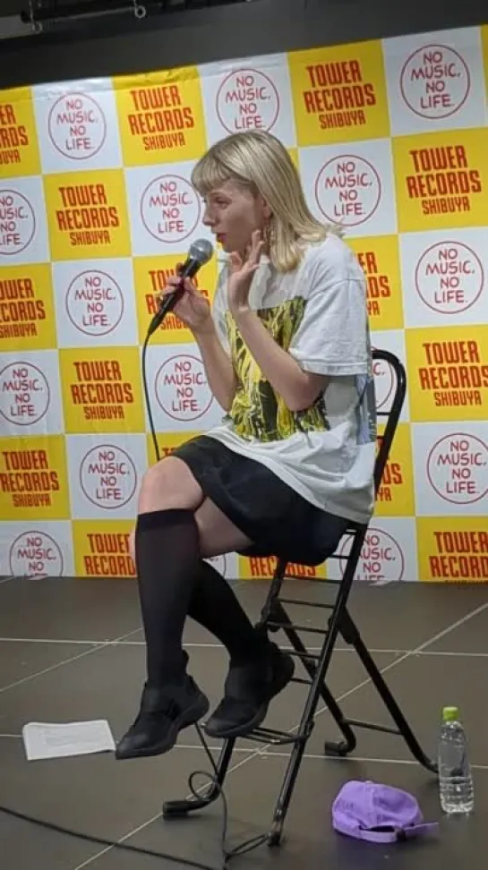 Aurora Talk Show in Tower Records Shibuya 20.08.2024