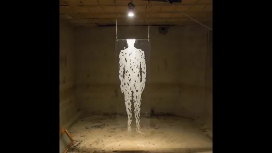 Borondo "Kouroi" Installation