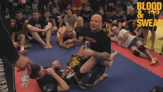 Джефф Монсон. Разрыв охраны. Jeff Monson. How to break guard.