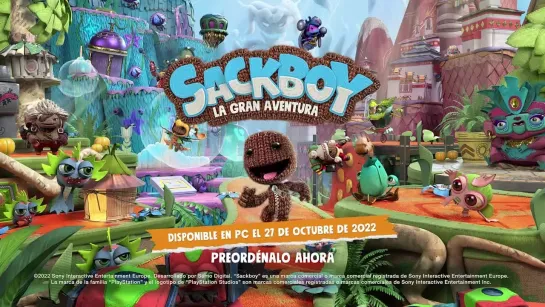 Sackboy A Big Adventure - Trailer de Características de PC  PC.webm