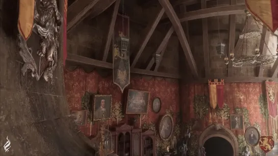 Hogwarts Legacy - Tour the Gryffindor Common Room 4K.webm