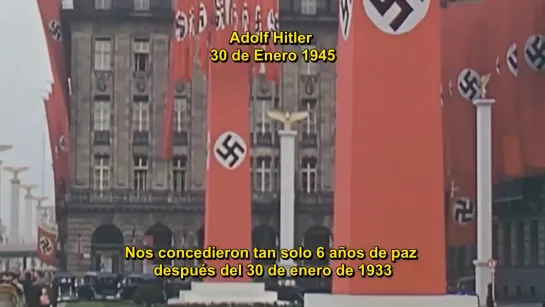 Triunfamos con esfuerzos sobrehumanos en estos 6 años - Adolf Hitler