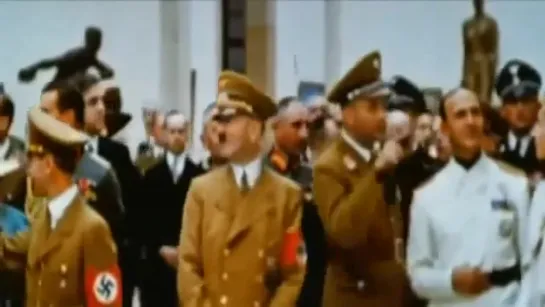 ϟϟ Adolf Hitler 卐 (редкие кадры в цвете)