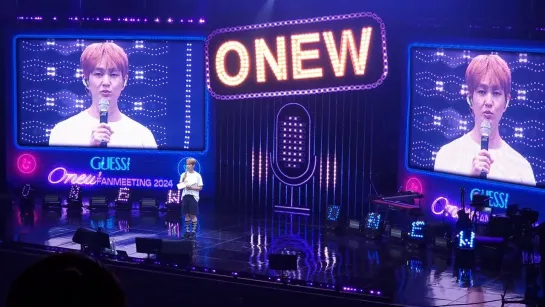 [FC] 180524 Onew GUESS FANMEETING (ending fan event)