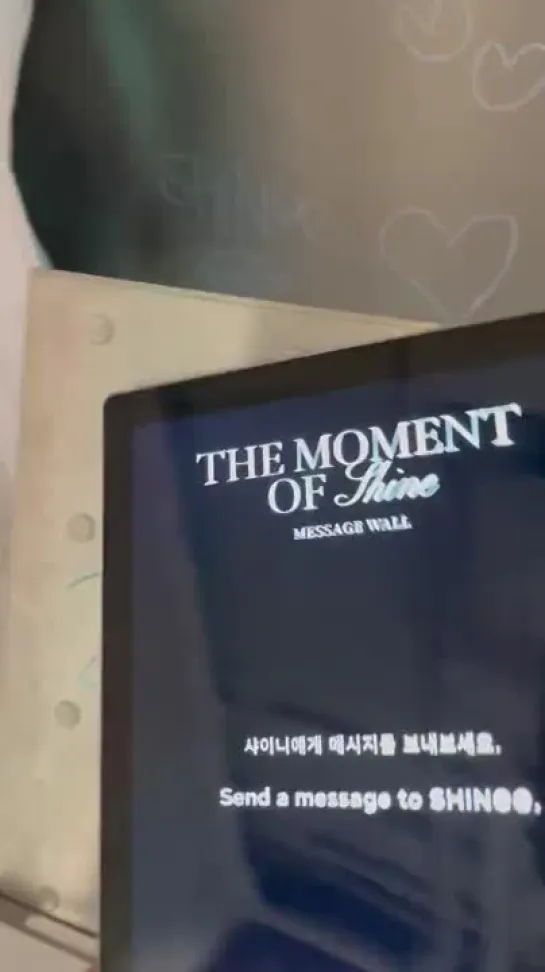 310523 SHINeeds pop-up store & Moment of shine Onew sign