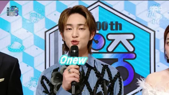 110323 Onew Interview MBC Music Core