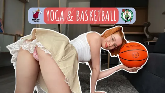 Yoga Challenge_ A Girl, A Mirror, and Basketball _ HEAT VS. CELTICS