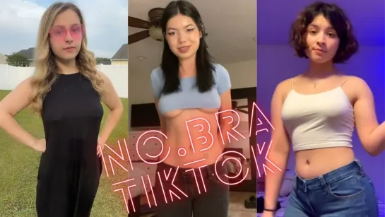 🔥 Hot girls 🍒 Nobra TikTok Compilation 2023