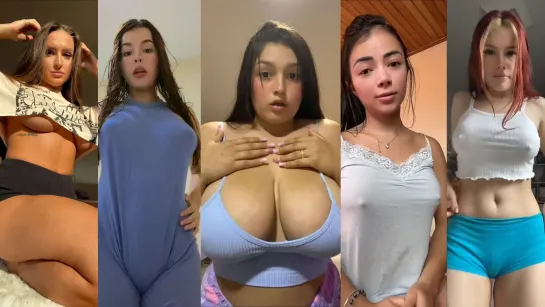 No bra TikTok Challenge 🍒😱😱 Compilation I 2023