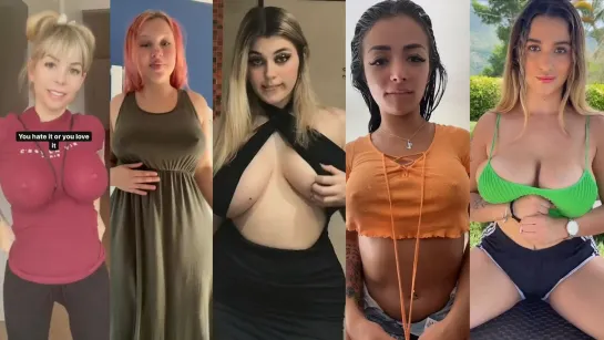 No bra TikTok Challenge 🍒😱😱 Compilation I 2023