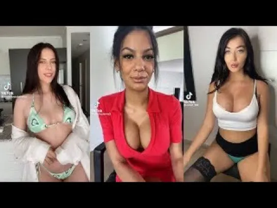 TikTok Busty Babes Big Boobs Compilation