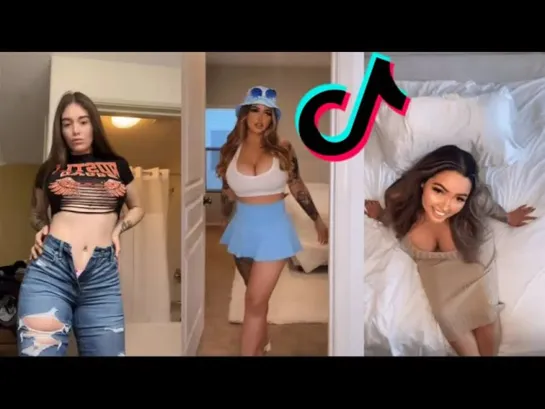 TikTok Busty Babes Big Boobs Compilation 105 - Smack Transition Outfit Change Challenge