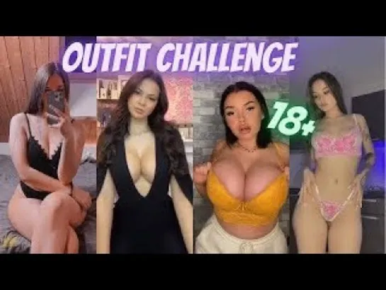 TikTok Busty Babes Big Boobs Compilation 107 - Smack Transition Outfit Change Challenge