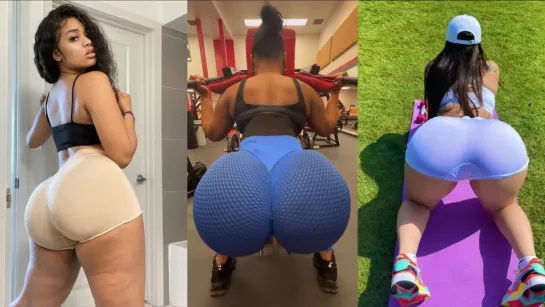 SEXY BIG BOOTY GIRL COMPILATION 🍑🧀 (720p)